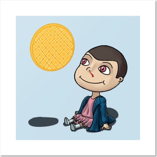 Eleven Eggo Chibi Posters and Art